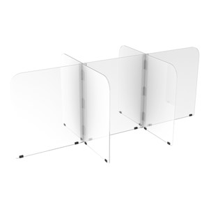 Table Divider Sneeze Guard - Rectangle Table