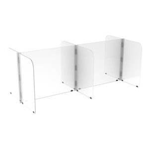 Table Divider Sneeze Guard - Rectangle Table