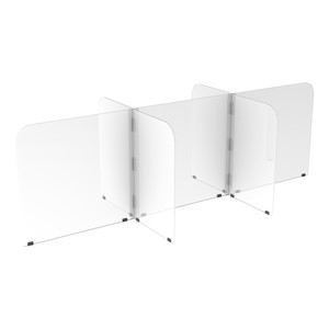 Table Divider Sneeze Guard - Rectangle Table