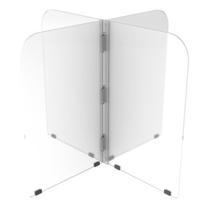 Table Divider Sneeze Guard - Round or Square Table