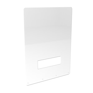 Counter Mount Sneeze Guard w/ Pass Through