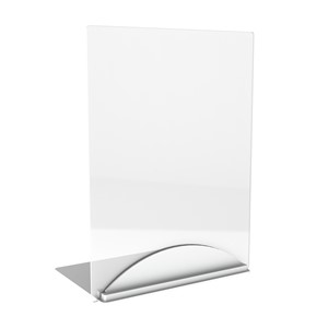 Countertop Sneeze Guard w/ Acrylic Base