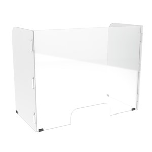 Teacher's Desk Sneeze Guard Carrel