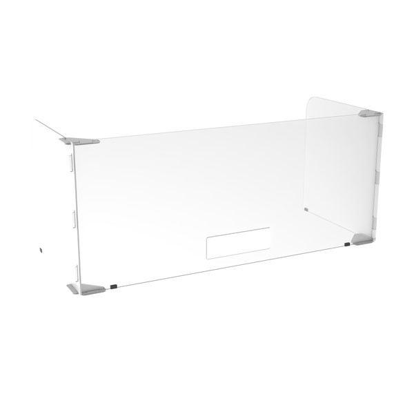 Teacher's Desk Sneeze Guard Carrel