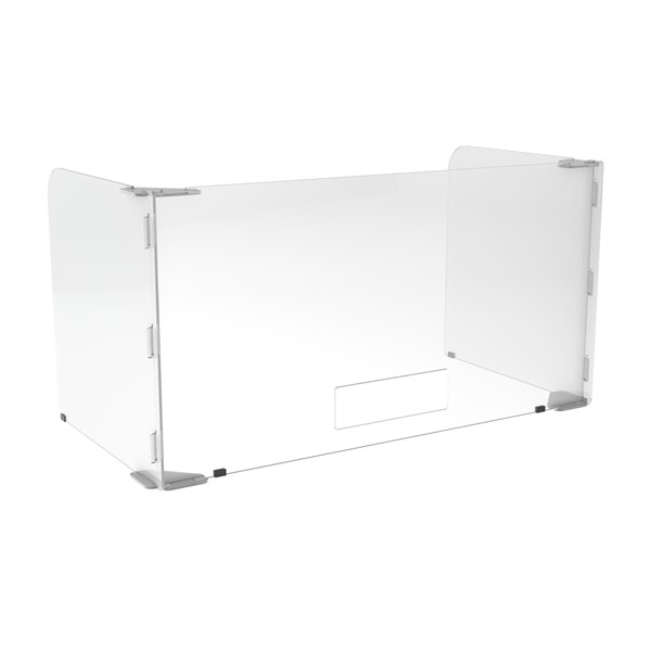 Teacher's Desk Sneeze Guard Carrel