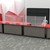 Countertop Sneeze Guard - 4 Panel  Barrier w/ Three Pass Throughs