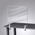 Clamp-On Sneeze Guard Divider (23 1/2" W x 23 1/2" H)
