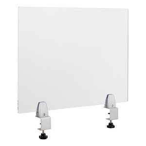 Clamp-On Sneeze Guard Divider