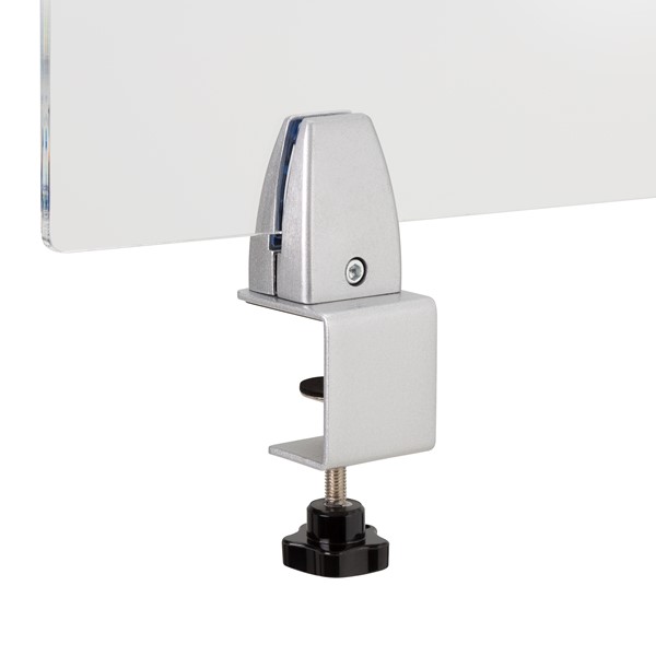 Clamp-On Sneeze Guard Divider - Clamp