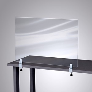 Clamp-On Sneeze Guard Divider (35.5" W x 23.5" H)