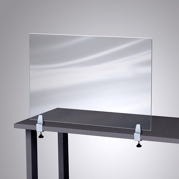 Clamp-On Sneeze Guard Divider (35.5" W x 23.5" H)