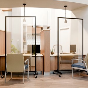 Healthy Safeguard Clear Room Divider