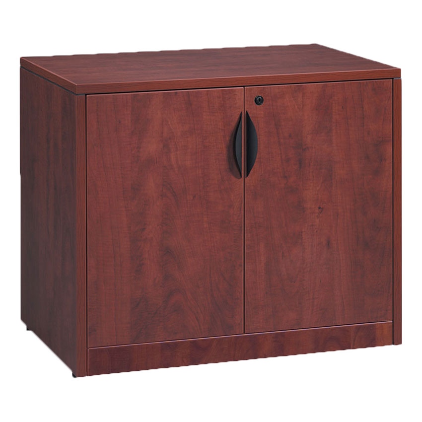 Insight Series Storage Cabinet - Mahogany