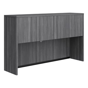 Insight Series Four-Door Hutch - Coastal Gray