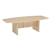 Insight Series Boat Shaped Conference Table w/ Slab Base