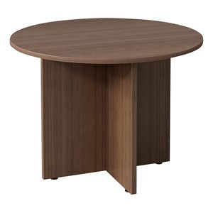 Insight Series Round Table - Modern Walnut