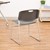 Heavy-Duty Plastic Stacking School Chair - Back