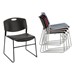 Heavy-Duty Plastic Stacking School Chair