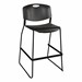 Heavy-Duty Plastic Café Stool