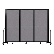 6'10" H Full Motion Divider w/ Black Frame