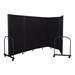 6' H Full Motion Divider w/ Black Frame