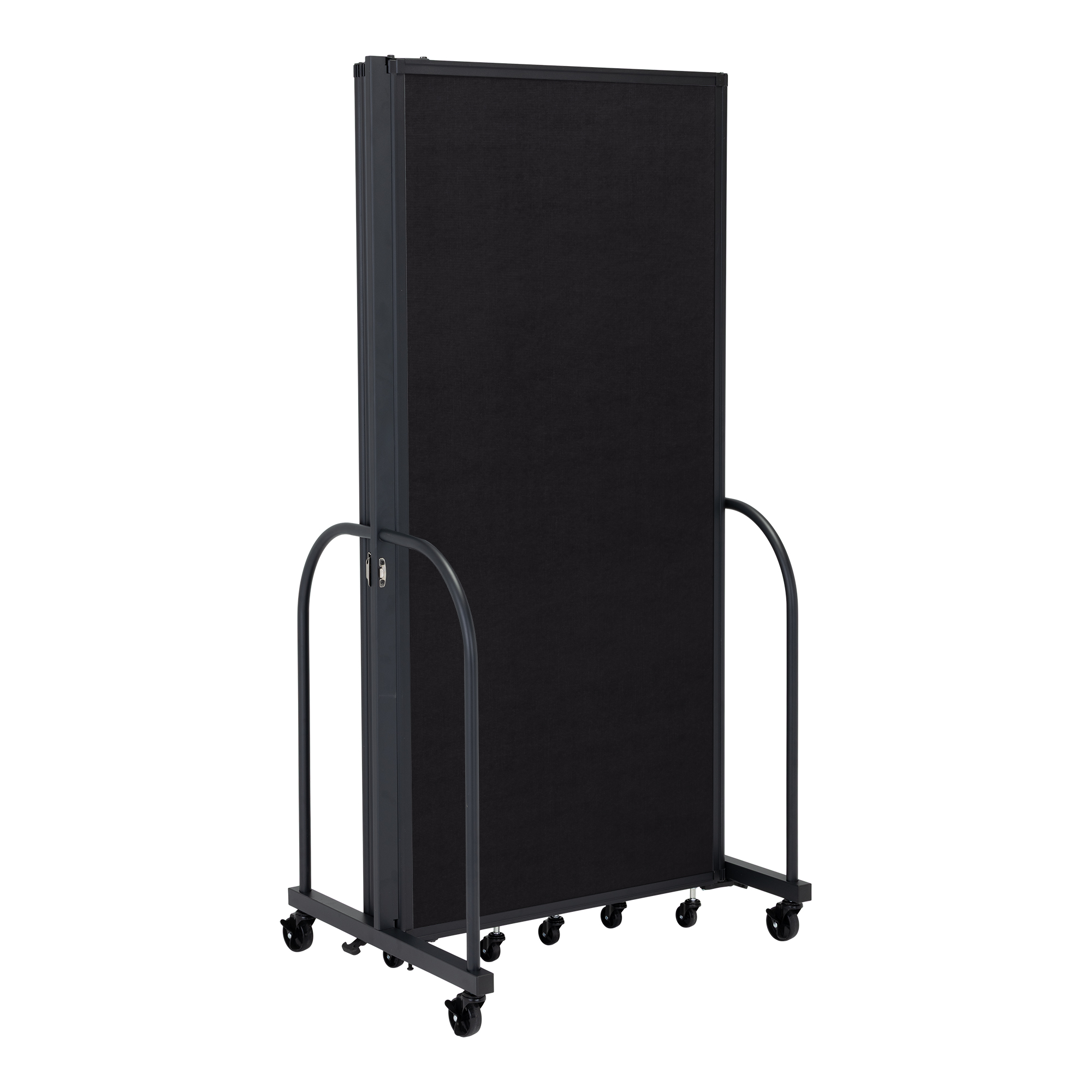 5' H Full Motion Divider w/ Black Frame