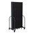 5' H Full Motion Divider w/ Black Frame