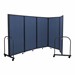 4' H Full Motion Divider w/ Black Frame