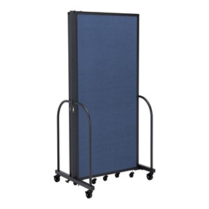 6'10" H Full Motion Divider w/ Black Frame