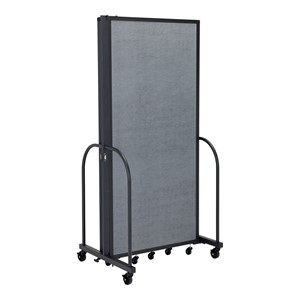 4' H Full Motion Divider w/ Black Frame