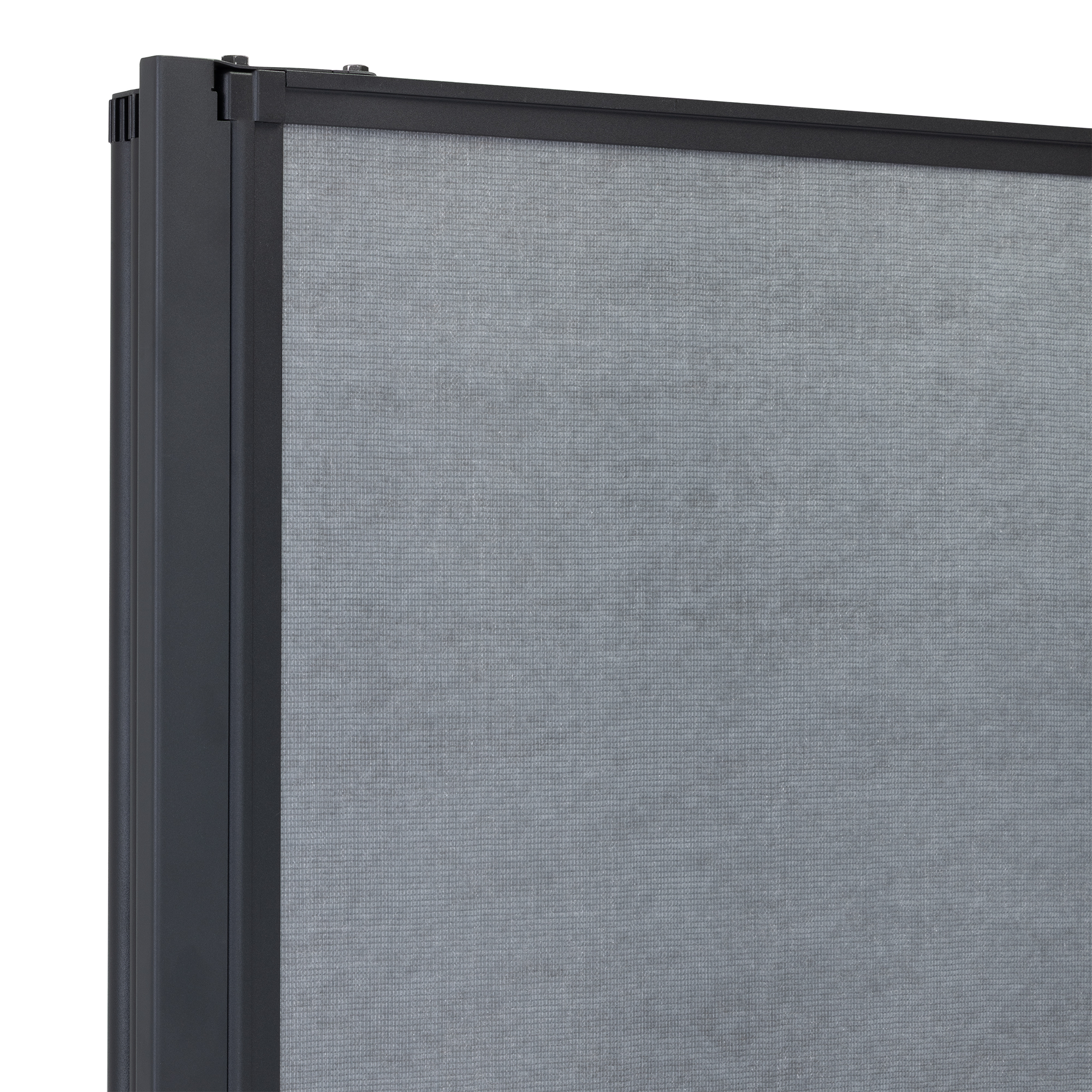 4' H Full Motion Divider w/ Black Frame