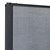 4' H Full Motion Divider w/ Black Frame