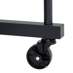 6' H Full Motion Divider w/ Black Frame