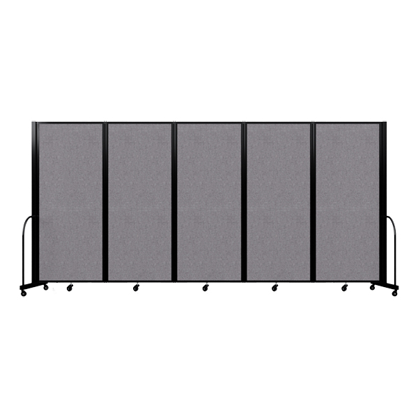 6'10" H Full Motion Divider w/ Black Frame
