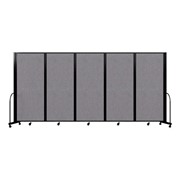 7' 6" H Full Motion Divider w/ Black Frame