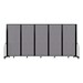 7' 6" H Full Motion Divider w/ Black Frame