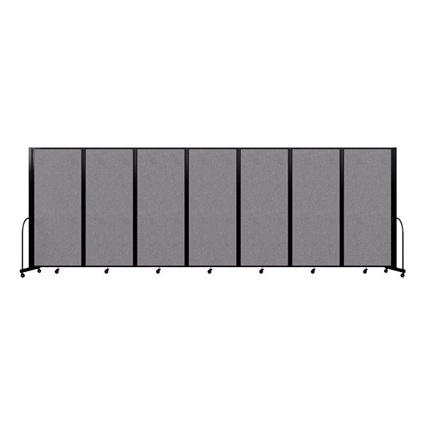 6'10" H Full Motion Divider w/ Black Frame