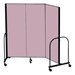 7' 4" H Freestanding Portable Partition - 3 Panels (5' 9" L)
