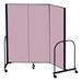 7' 4" H Freestanding Portable Partition - 3 Panels (5' 9" L)