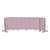 7' 4" H Freestanding Portable Partition - 11 Panels (20' 5" L)