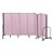 6' 8" H Freestanding Portable Partition - 7 Panels (13' 1" L)