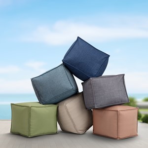 Indoor Bean Bag Ottoman