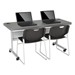 Blow-Molded Nesting Table & Heavy-Duty Stack Chair Set