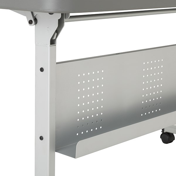 Blow-Molded Nesting Table & Heavy-Duty Stack Chair Set - Wire Management