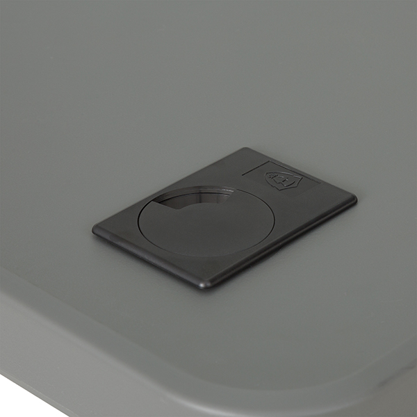 Flip & Store Blow-Molded Nesting Table - Grommet