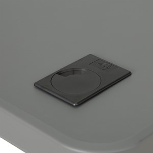 Flip & Store Blow-Molded Nesting Table - Grommet