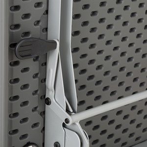 Flip & Store Blow-Molded Nesting Table - Hardware