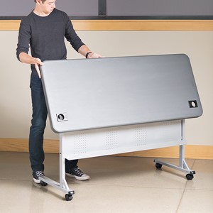 Flip & Store Blow-Molded Nesting Table