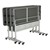 Flip & Store Blow-Molded Nesting Table - Folded - Nested - Back