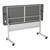 Flip & Store Blow-Molded Nesting Table - Folded - Back